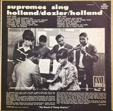 Supremes, The : The Supremes Sing Holland•Dozier•Holland (LP,Album,Mono)