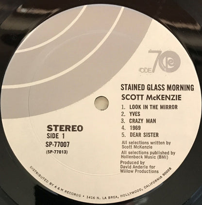 Scott McKenzie : Stained Glass Morning (LP,Album)