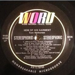 Tom Netherton : Hem Of His Garment (LP,Album)