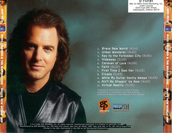 Russ Freeman (2) & Rippingtons, The : Brave New World (Album,Club Edition)