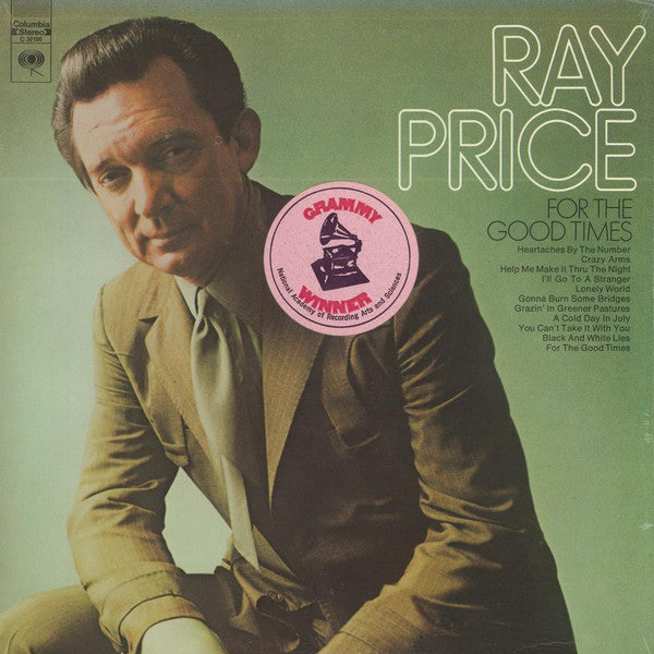 Ray Price : For The Good Times (LP,Album,Stereo)