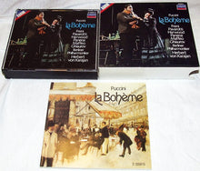 Giacomo Puccini, Mirella Freni, Luciano Pavarotti, Elizabeth Harwood, Rolando Panerai, Gianni Maffeo, Nicolai Ghiaurov, Berliner Philharmoniker, Herbert von Karajan : La Bohème (Album,Club Edition,Remastered,Stereo)