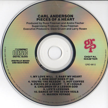 Carl Anderson : Pieces Of A Heart (Album)