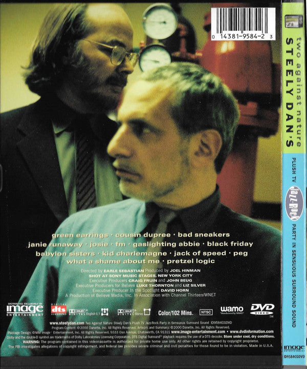 Steely Dan : Two Against Nature - Steely Dan's Plush TV Jazz-Rock Party In Sensuous Surround Sound (DVD-Video,NTSC)
