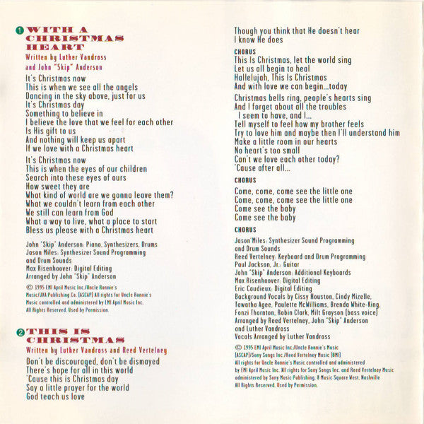 Luther Vandross : This Is Christmas (Album)