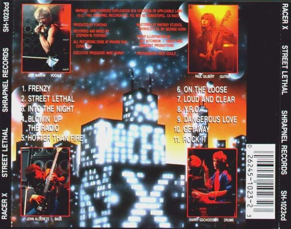Racer X : Street Lethal (Album,Reissue)