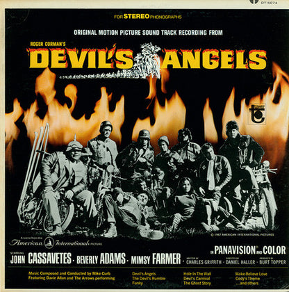 Jerry And The Portraits / Davie Allan & The Arrows : Original Motion Picture Sound Track Recording From Roger Corman's "Devil's Angels" (LP,Album,Stereo)