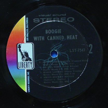 Canned Heat : Boogie With Canned Heat (LP,Album,Stereo)