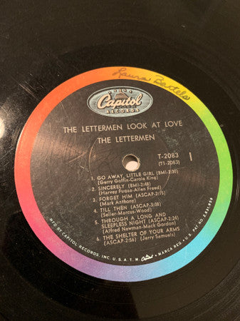 Lettermen, The : Look At Love (LP,Album,Mono)