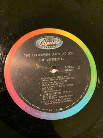 Lettermen, The : Look At Love (LP,Album,Mono)