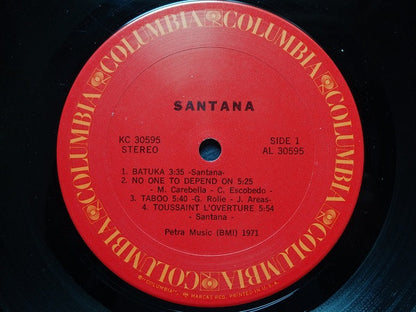Santana : Santana (LP,Album,Stereo)