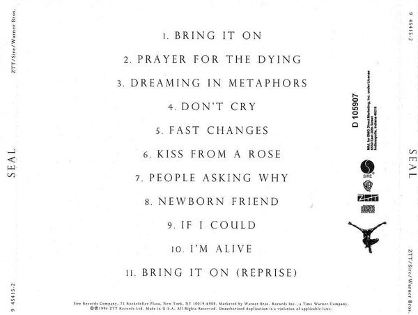 Seal : Seal (Album,Club Edition)