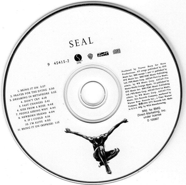 Seal : Seal (Album,Club Edition)