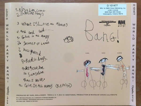 World Party : Bang! (Album,Club Edition)