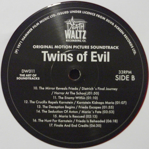 Harry Robinson : Twins Of Evil (LP,Album,Remastered)