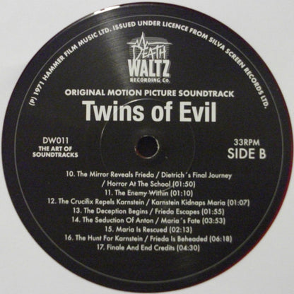 Harry Robinson : Twins Of Evil (LP,Album,Remastered)