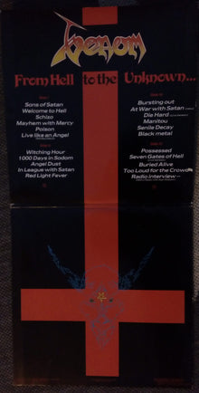 Venom (8) : From Hell To The Unknown... (LP,Compilation,Stereo)