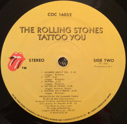 Rolling Stones, The : Tattoo You (LP,Album,Stereo)