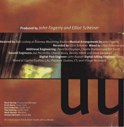 John Fogerty : Premonition (Album)