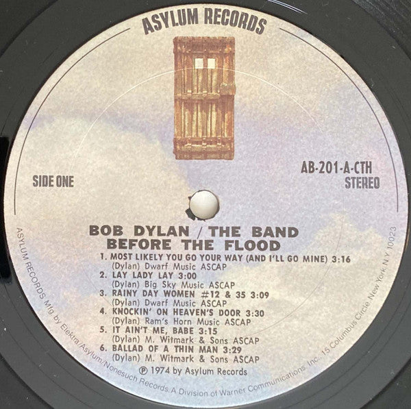 Bob Dylan / Band, The : Before The Flood (LP,Album,Stereo)