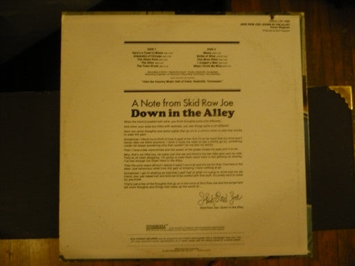 Porter Wagoner : Skid Row Joe Down In The Alley (LP)