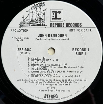 John Renbourn : John Renbourn (LP,Compilation,Promo,Stereo)