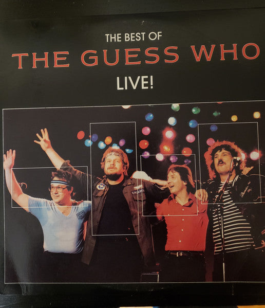 Guess Who, The : The Best Of The Guess Who-Live! (LP,Album,Club Edition)