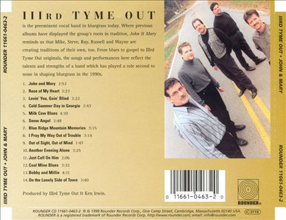 IIIrd Tyme Out : John & Mary (Album)
