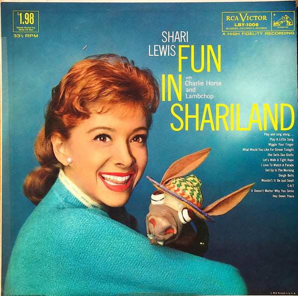 Shari Lewis : Fun In Shariland (LP,Album,Mono)