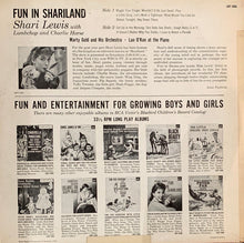 Shari Lewis : Fun In Shariland (LP,Album,Mono)