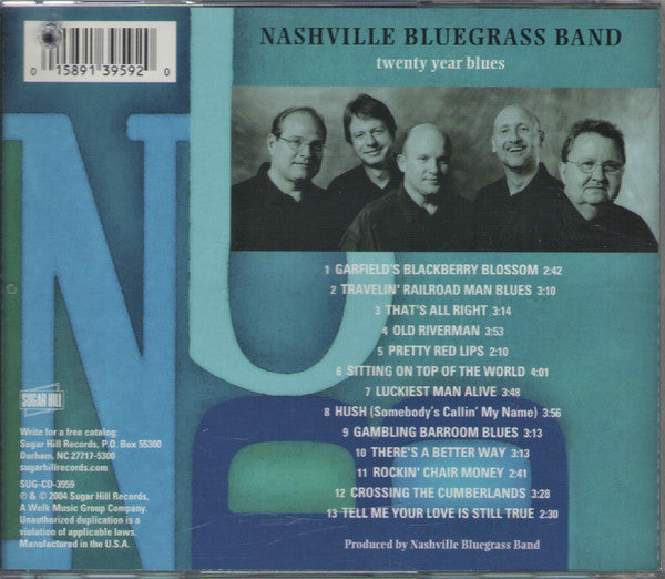 Nashville Bluegrass Band, The : Twenty Year Blues (Album)