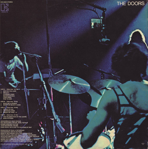 Doors, The : Absolutely Live (LP,Album,Stereo)