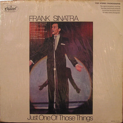 Frank Sinatra : Just One Of Those Things (LP,Compilation,Stereo)