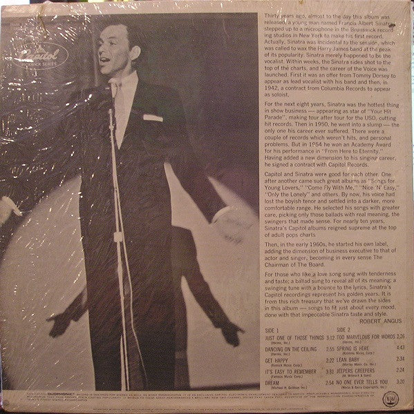 Frank Sinatra : Just One Of Those Things (LP,Compilation,Stereo)