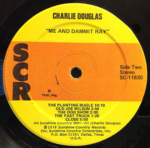Charlie Douglas : Me And Dammit Ray (LP,Album,Stereo)