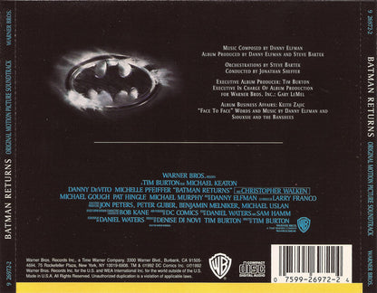 Danny Elfman : Batman Returns (Original Motion Picture Soundtrack) (Album)
