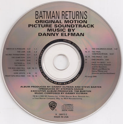 Danny Elfman : Batman Returns (Original Motion Picture Soundtrack) (Album)