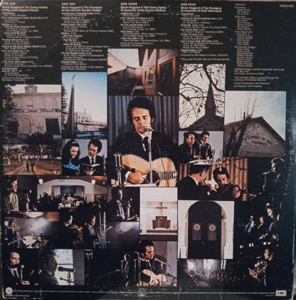 Merle Haggard And Strangers (5), The With Special Guests Bonnie Owens & Carter Family, The : The Land Of Many Churches (LP)