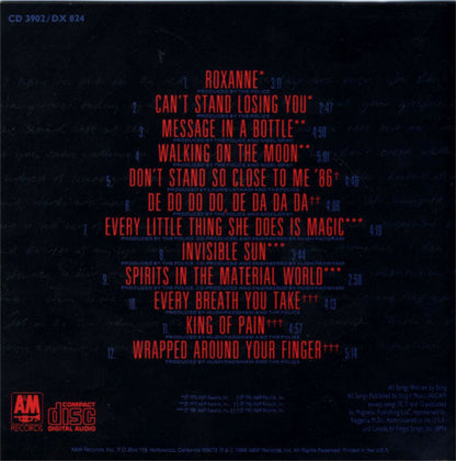 Police, The : Every Breath You Take (The Singles) (Compilation,Reissue)