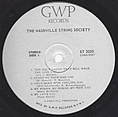 Nashville String Society, The : The Nashville String Society (LP,Album)