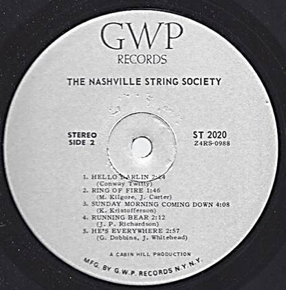 Nashville String Society, The : The Nashville String Society (LP,Album)