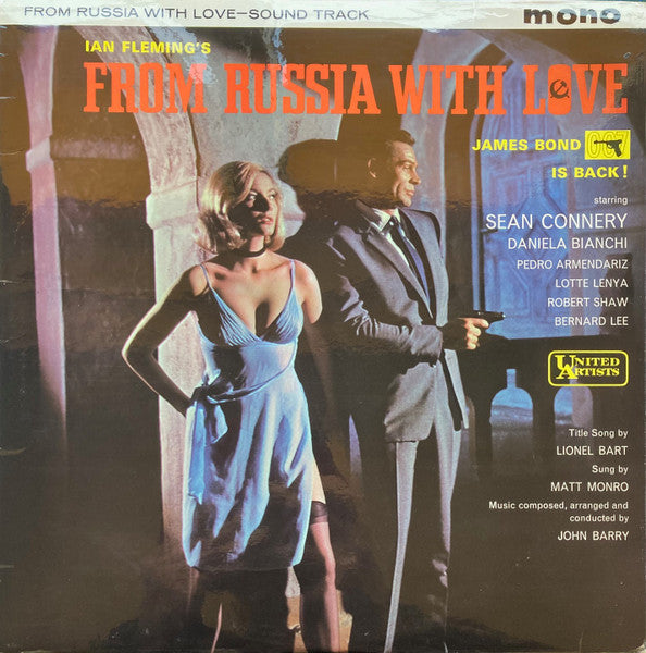 John Barry : From Russia With Love (Sound Track) (LP,Album,Mono)