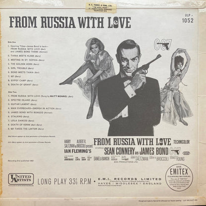 John Barry : From Russia With Love (Sound Track) (LP,Album,Mono)