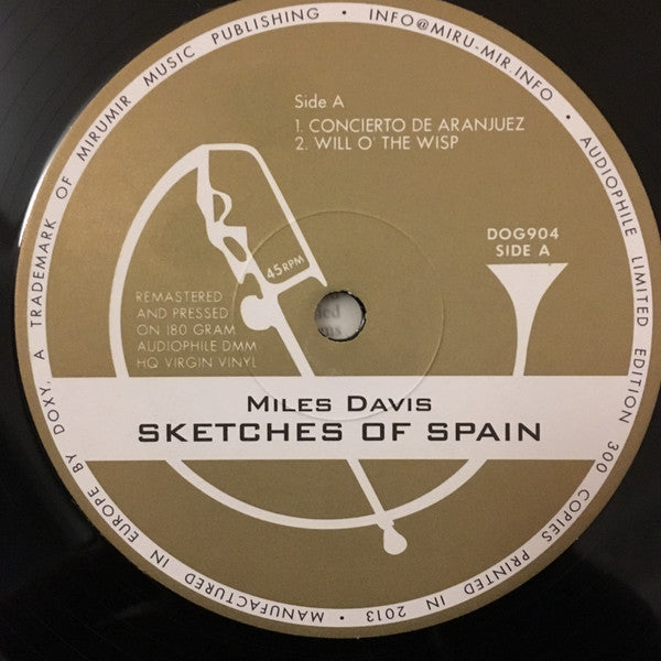 Miles Davis : Sketches Of Spain (LP,Album,Limited Edition,Numbered,Reissue,Remastered,Stereo)