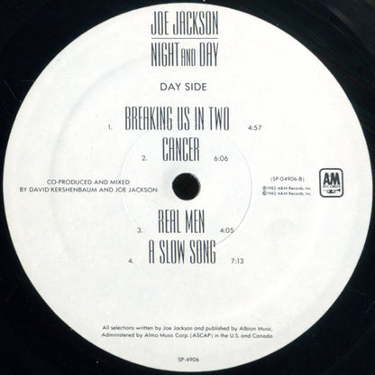 Joe Jackson : Night And Day (LP,Album)