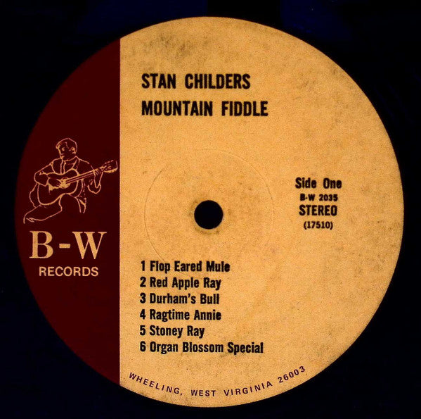 Stan Childers : Mountain Fiddle (LP,Album)