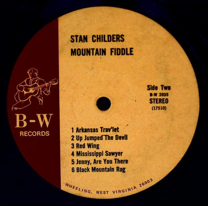 Stan Childers : Mountain Fiddle (LP,Album)