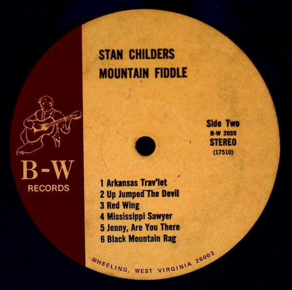 Stan Childers : Mountain Fiddle (LP,Album)