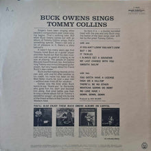 Buck Owens : Buck Owens Sings Tommy Collins (LP,Album,Mono)