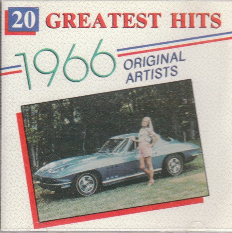 Various : 20 Greatest Hits-1966-Original Artists  (Compilation,Stereo)